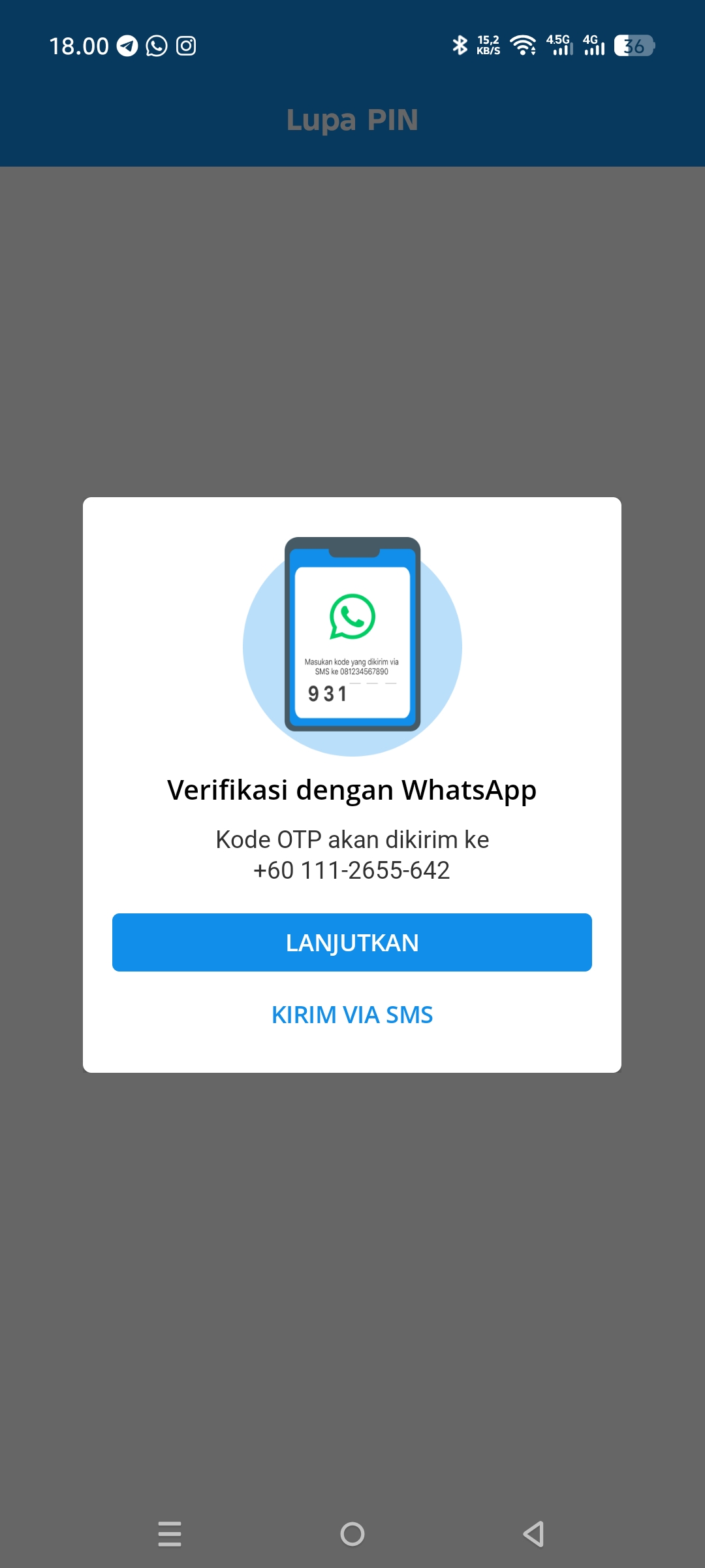 Wa call center mandiri kopra