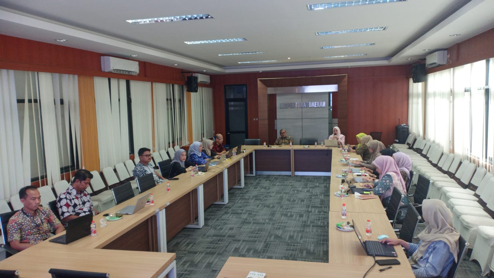 Penilaian Penjaminan Kualitas atas Penilaian Mandiri SPIP Pemerintah Kabupaten Purwakarta 
Di Pimpin Langsung Oleh 
Plt. Inspektur Inspektorat Kabupaten Purwakarta
H. Yayat Hidayat, S.Sos., CGRE